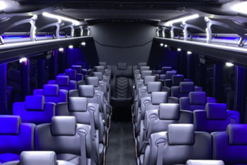 Longview Charter Bus Interior