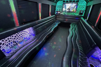 Longview Limo Bus Interior