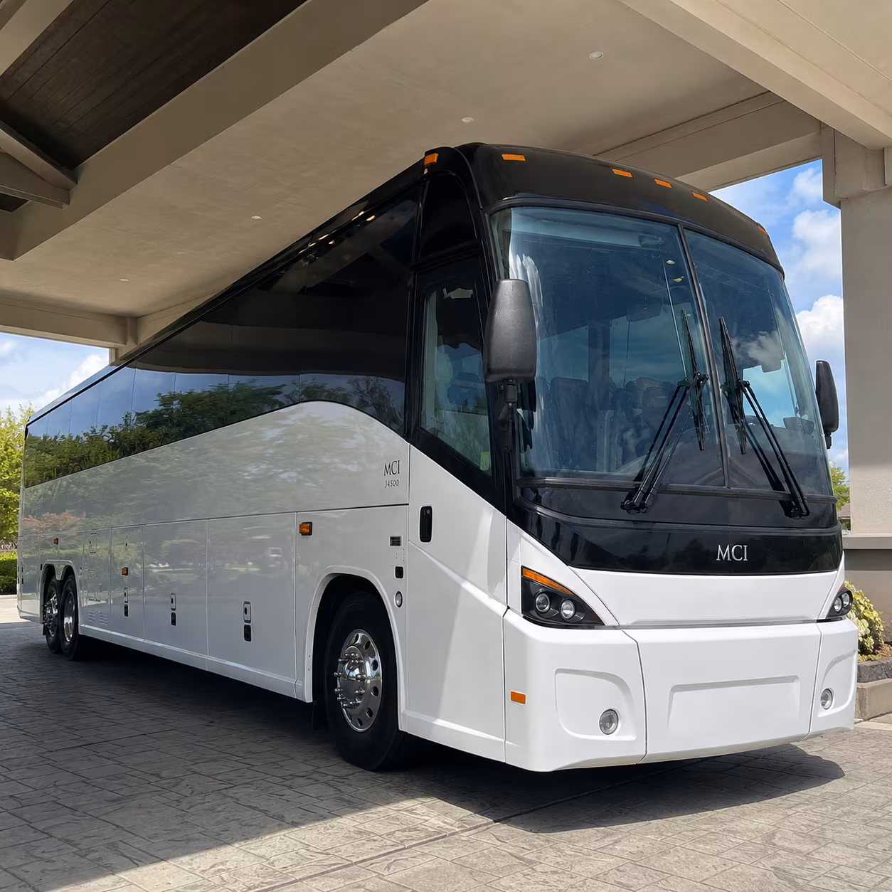 longview bus rental service area