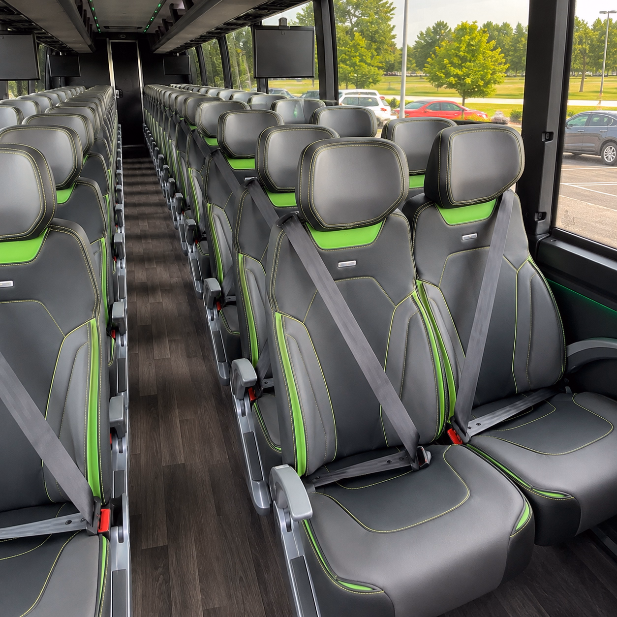 longview employee transportation onboard seating