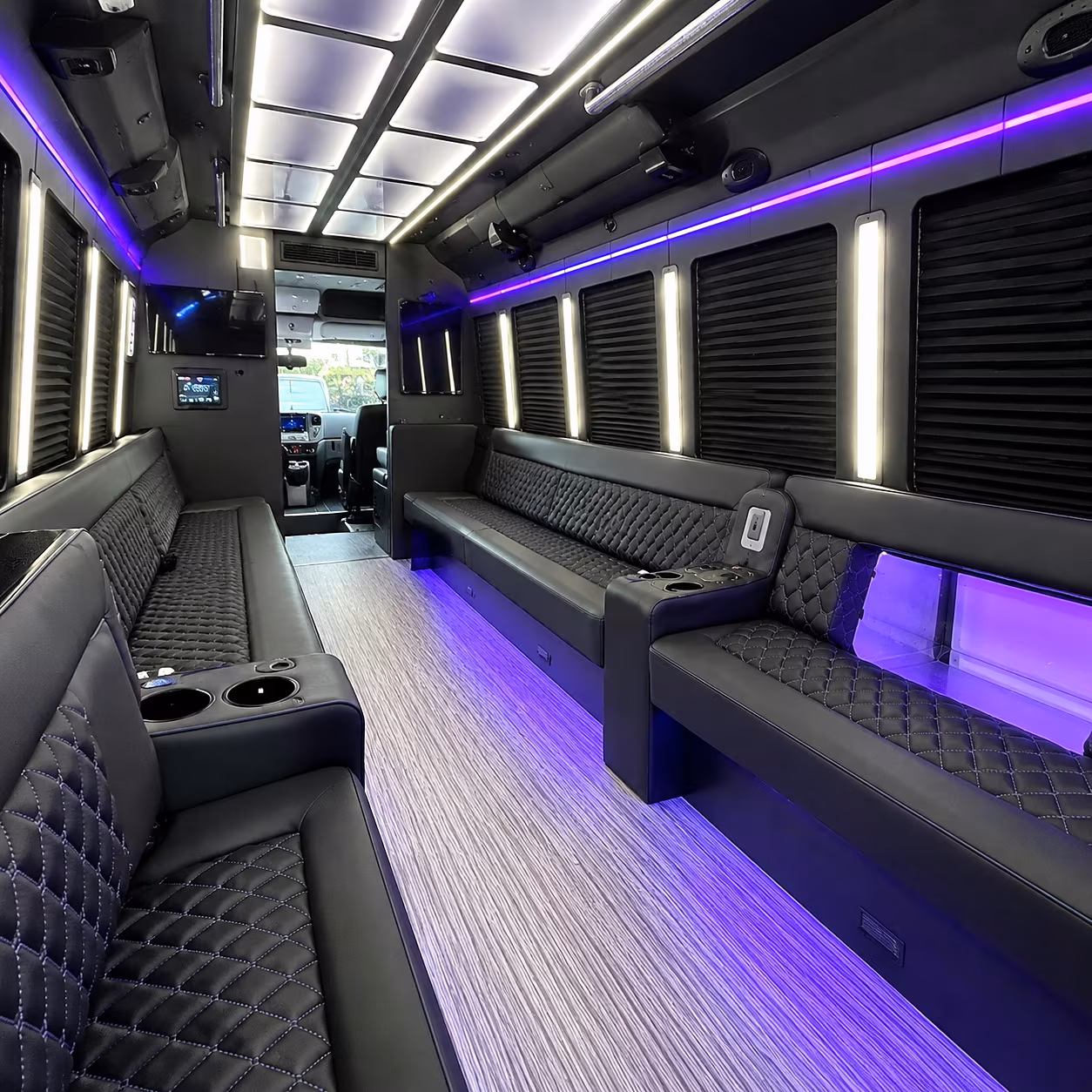 longview party bus rentals inside