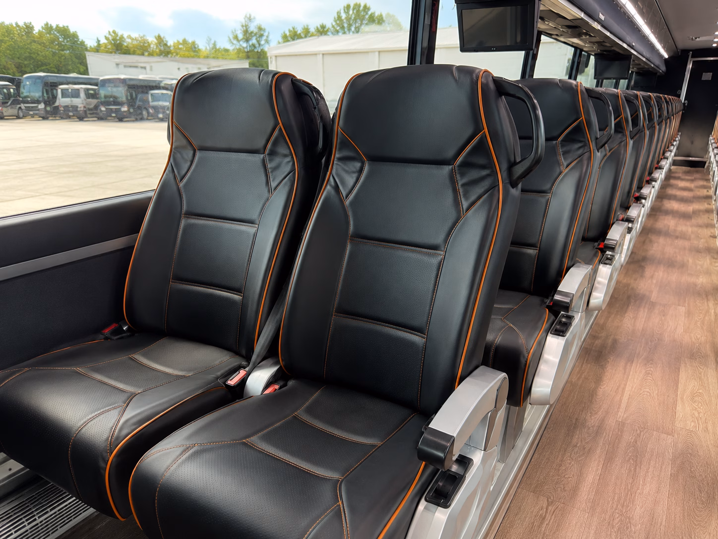 longview sporting event transportation onboard seating