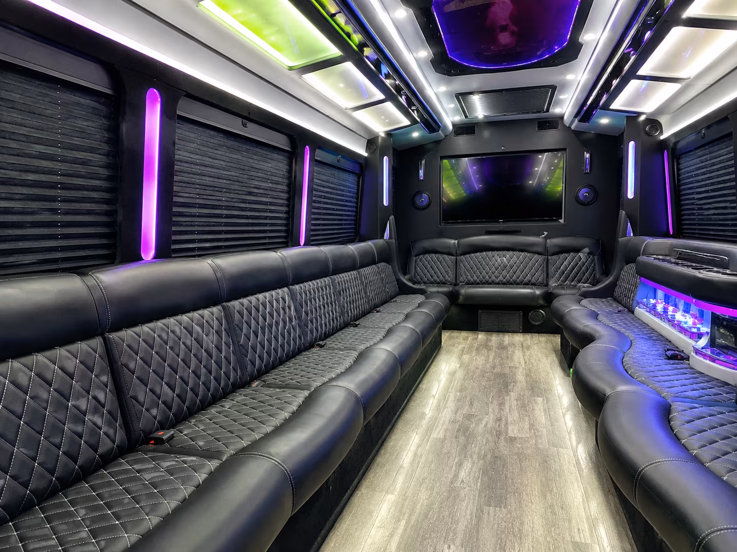 party buses for local longview concert nights and downtown events
